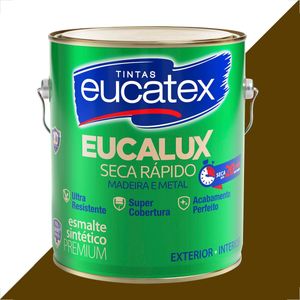 TINTA ESMALTE SINTETICO EUCATEX 3600ML MARROM BRILHANTE EUCALUX