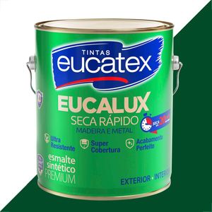 TINTA ESMALTE SINTETICO EUCATEX 3600ML VERDE COLONIAL BRILHANTE EUCALUX