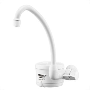 TORNEIRA LORENZETTI ELETRICA EASY PAREDE 4 TEMPOS BRANCA 127V 4800W