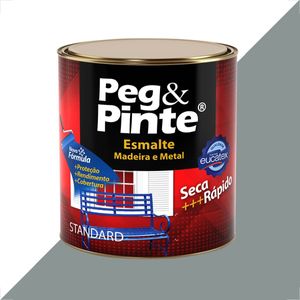 TINTA ESMALTE SINTETICO EUCATEX 900ML CINZA MEDIO BRILHANTE PEG PINTE