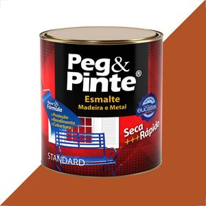TINTA ESMALTE SINTETICO EUCATEX 900ML MARROM CONHAQUE BRILHANTE PEG PINTE