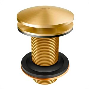 VALVULA LAVATORIO DOCOL CLICK 7/8 OURO ESCOVADO 00922472