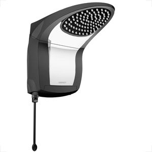 CHUVEIRO LORENZETTI ACQUA JET ULTRA PRETO/CROMADO 127V 5500W