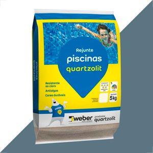 REJUNTE QUARTZOLIT 5KG PISCINA AZUL COBALTO