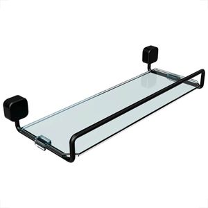 PORTA SHAMPOO JAPI ALUMINIO CASA PRETO FOSCO JPRACQK
