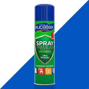 TINTA SPRAY PREMIUM MULTI USO EUCATEX AZUL CLARO 400ML