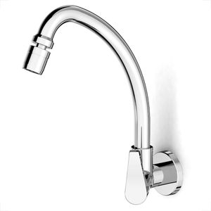 TORNEIRA CELITE COZINHA PAREDE LIKE BICA MOVEL CROMADA COM AREJADOR ARTICULADO B5013CYCRB
