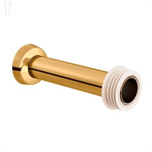 TUBO LIGACAO DOCOL P/BACIA 11/2X20 OURO ESCOVADO 00589272