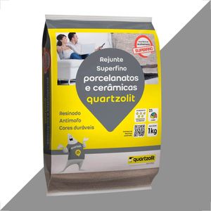 REJUNTE QUARTZOLIT 1KG PORCELANATO CINZA ARTICO