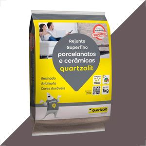 REJUNTE QUARTZOLIT 1KG PORCELANATO PRETO ONIX