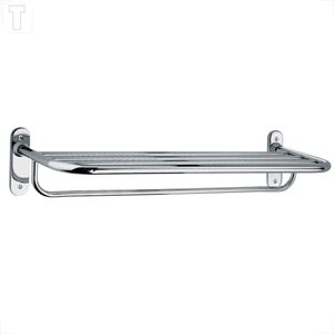 PORTA TOALHA DOCOL TOALHEIRO COM BARRA HOTEL CROMADO 00172906