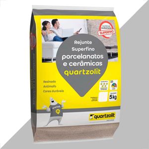 REJUNTE QUARTZOLIT 5KG PORCELANATO CINZA URBANO