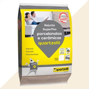 REJUNTE QUARTZOLIT 5KG PORCELANATO MARFIM