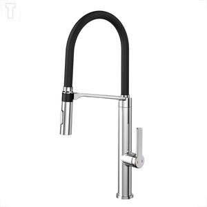 MISTURADOR MONOCOMANDO DOCOL COZINHA DOC CHROME/BLACK 00695757