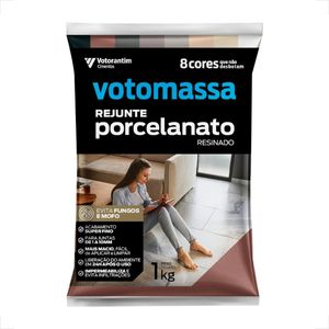 REJUNTE VOTOMASSA PORCELANATO BRANCO 1KG