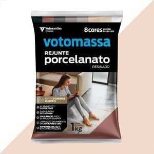 REJUNTE VOTOMASSA PORCELANATO BEGE 1KG