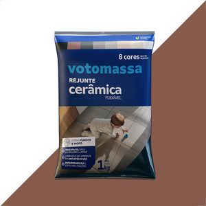 REJUNTE FLEXIVEL VOTOMASSA MARROM 1KG