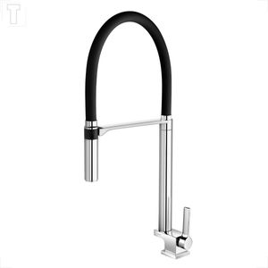 TORNEIRA DOCOL COZINHA BICA ALTA DOC MESA CROMADA/BLACK 738957
