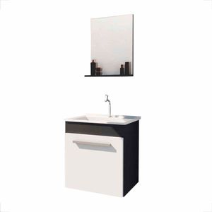 TOUCADOR FIMAP 0.45 HIT CONJUNTO GRAFITE/BRANCO 818P.122