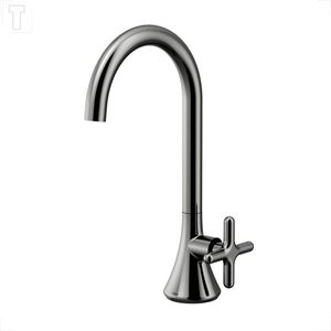 TORNEIRA DOCOL LAVATORIO LISS MESA BICA ALTA 340MM GRAFITE POLIDO 920948