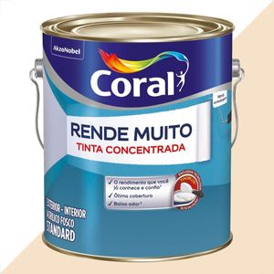 TINTA LATEX CORAL RENDE MUITO 3600ML PEROLA