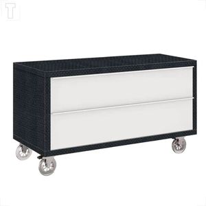 GAVETEIRO BUMI 80 CM MAX COM RODIZIOS GRAFEN 3900602