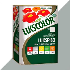 TINTA PISO LUKSPISO CINZA 18L