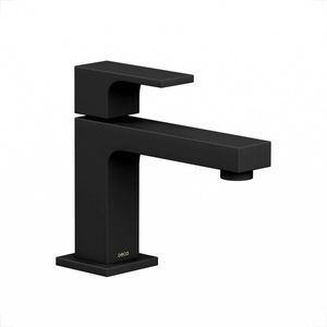TORNEIRA PARA BANHEIRO MESA DECA UNIC 1197.BL90.MT BICA BAIXA BLACK MATTE