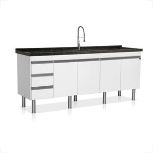 GABINETE LOCATT 1,94MT STYLE BRANCO