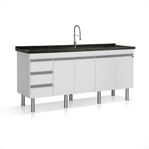 GABINETE LOCATT 1,74MT STYLE BRANCO