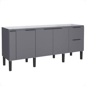 GABINETE COZIMAX MDF CISNE CINZA 1940MM P100393
