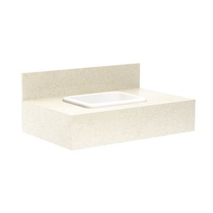 BANCADA BLU MAX 80 COM CUBA EMBUTIDA BIANCO 5002601
