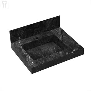 BANCADA BLU PRO 60 COM CUBA ESCULPIDA BLACK 5003202
