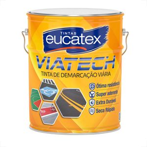 TINTA EUCATEX VIA TECH DEMARCACAO VIARIA 18L BRANCO BALDE METALICO