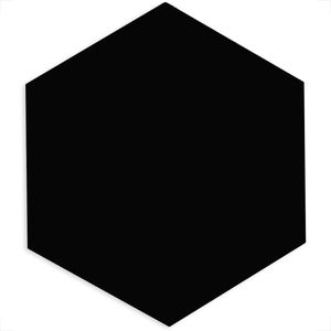 PASTILHA ATLAS 22,6X22,6 HEXAGONAL NERO OM-15287