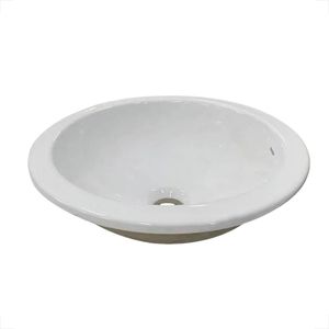 CUBA INCEPA EMBUTIR/SOBREPOR REDONDA BRANCO 36CM