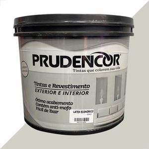 TINTA LATEX PRUDENCOR ECONOMICO BALDE 18KG BRANCO GELO FL