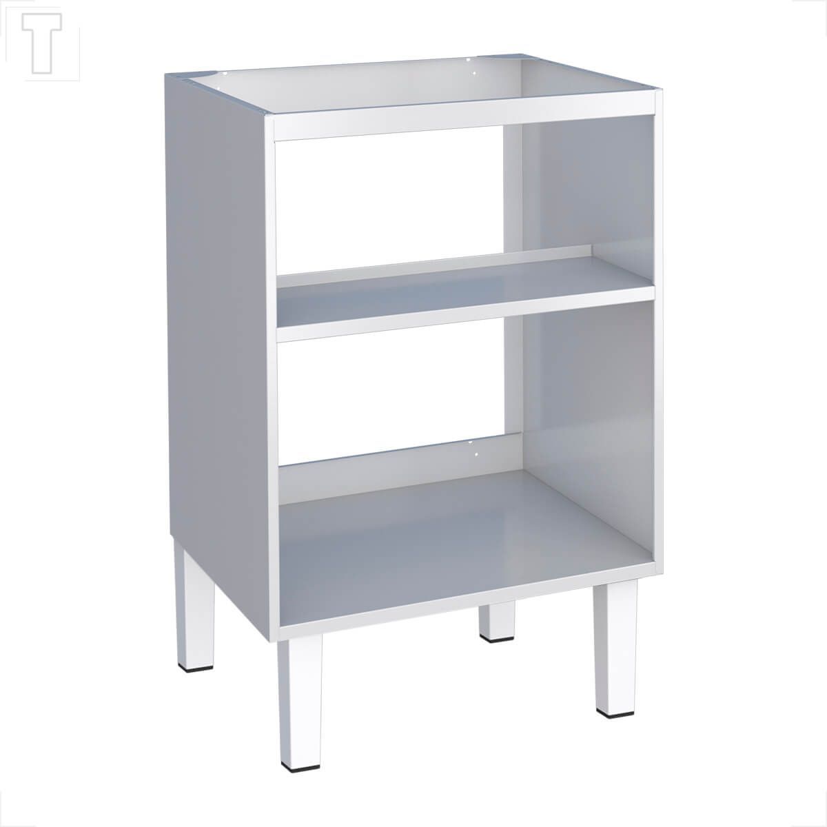 GABINETE COZIMAX VENUS FLAT 60X50 COM TANQUE BRANCO MONTADO