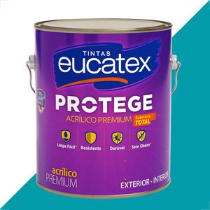 TINTA LATEX EUCATEX PROTEGE ACRILICO PREMIUM FOSCO AGUAS RASAS 3600ML