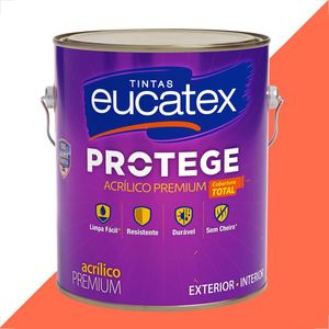 TINTA LATEX EUCATEX PROTEGE ACRILICO PREMIUM FOSCO TERRACOTA 3600ML