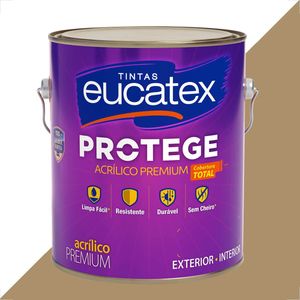 TINTA LATEX EUCATEX PROTEGE ACRILICO PREMIUM FOSCO CAMURCA 3600ML
