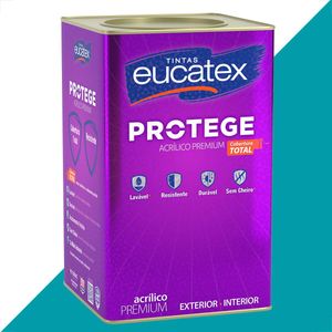 TINTA LATEX EUCATEX PROTEGE ACRILICO PREMIUM FOSCO AGUAS RASAS 18L