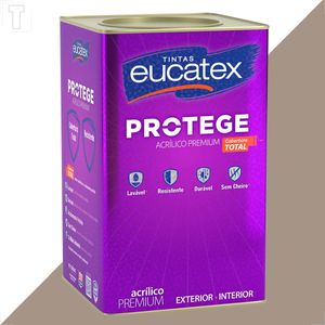 TINTA LATEX EUCATEX PROTEGE ACRILICO PREMIUM FOSCO ELEPHANT 18L