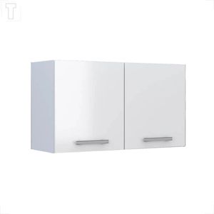 ARMARIO COZIMAX AEREO PARA LAVANDERIA VENUS BRANCO 1.00M