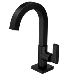 TORNEIRA PARA BANHEIRO MESA DECA SOUL 1198.BL38.MT BLACK MATTE