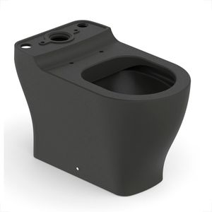 BACIA SANITARIA P/CAIXA CELITE SLIM BLACK MATE