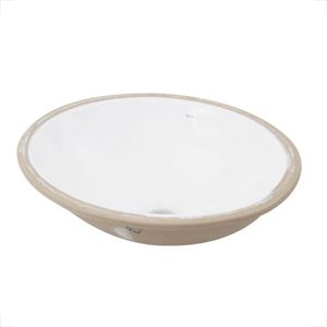 CUBA DECA EMBUTIR OVAL L.37.17 BRANCO GELO
