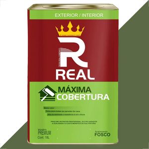TINTA LATEX REAL MAXIMA COBERTURA 18L VERDE MUSGO