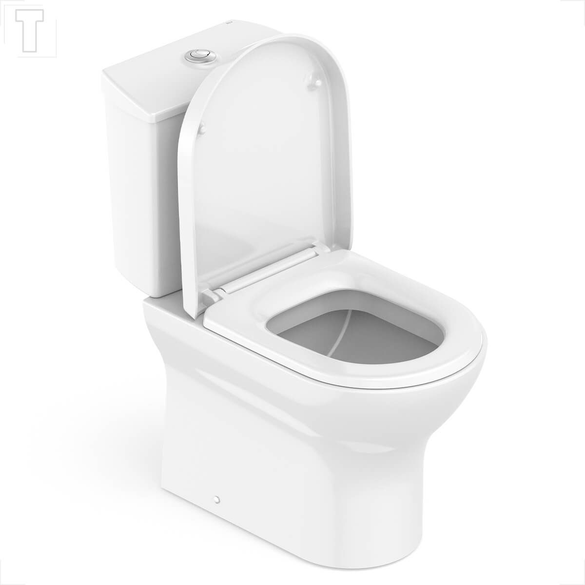 BACIA SANITARIA ROCA NEXO COM CAIXA ACOPLADA BRANCA + KIT INSTALACAO ...