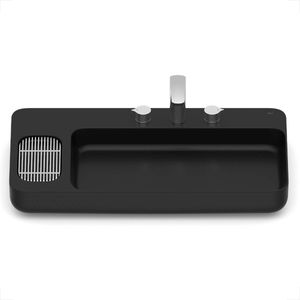 CUBA ROCA DE APOIO INFINITY 800X420 BLACK MATE VALVULA